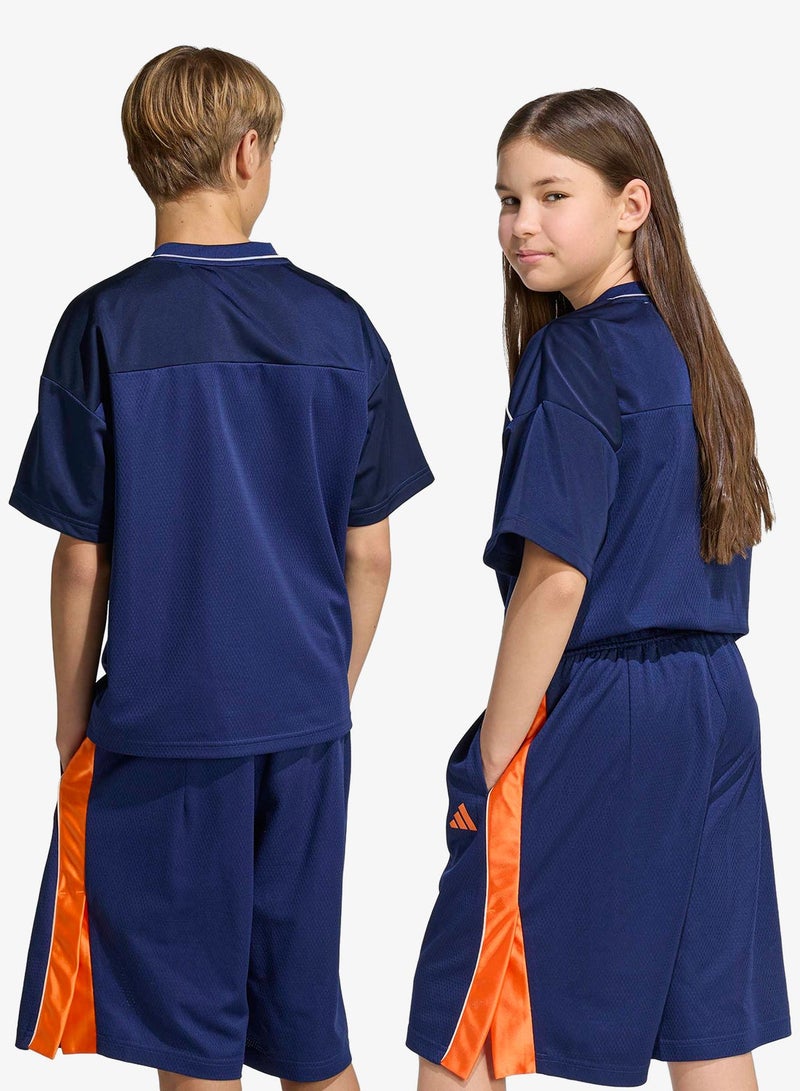 Adidas Youth Stadium Mesh Basketball Shirt - Image 2